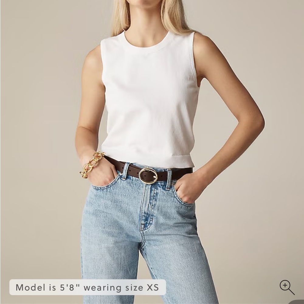 NWT J.Crew Tank Sweater Shell